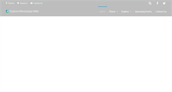 Desktop Screenshot of exploremississippimills.ca